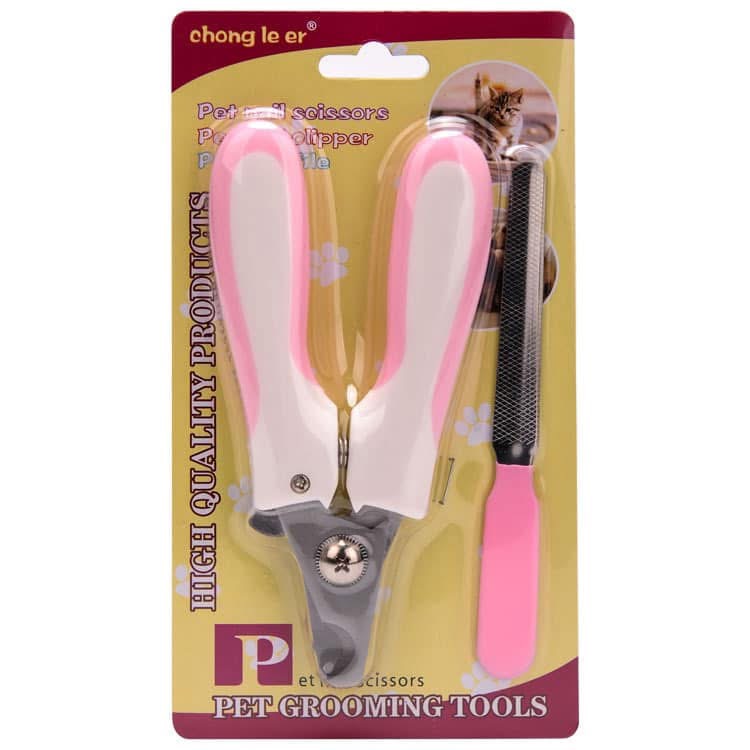 pet nail scissors PP+stainless steel - Image 2